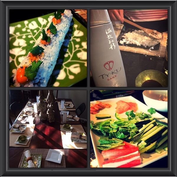 Buffalomarket1's tweet photo. What about a Sushi Party one Night! #sushi http://t.co/MGPIgeX7wB