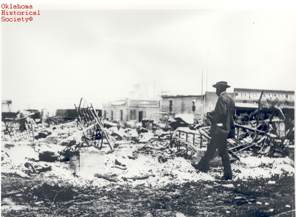 STACEYMUHAMMAD's tweet photo. NEVER FORGET #BlackWallStreet http://t.co/TttXj33wa8