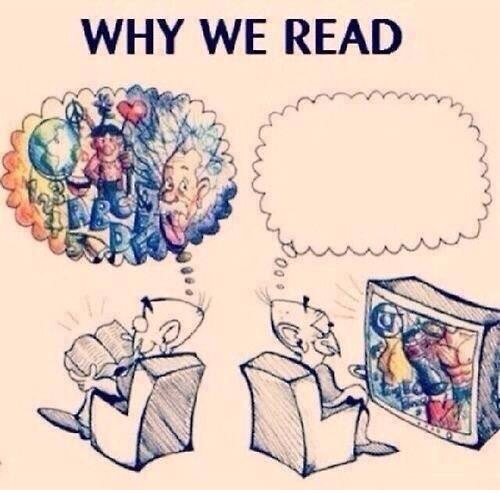 Why we read...#SPaG #reading #humour #humor