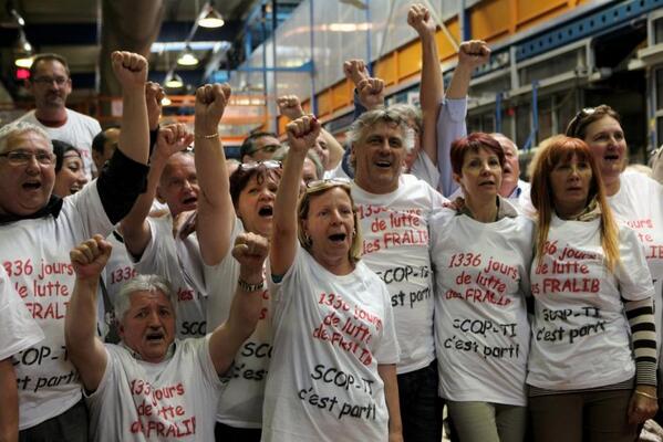 [Portfolio] Après 1 336 jours de lutte, la victoire : les larmes de joie des Fralib bit.ly/U5xgrc