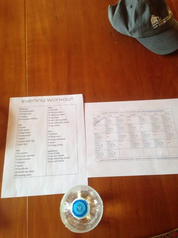 _mehasian's tweet photo. This is happening! #junechallenge #workout #nightandday 💦🔥💪 http://t.co/owonDa0KBy