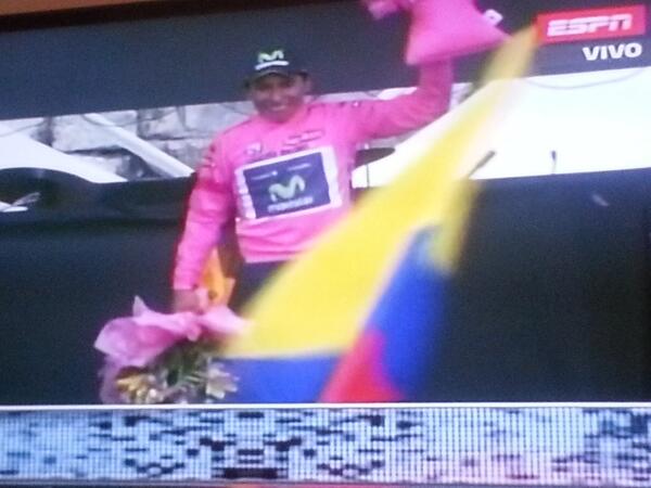 silvanamedinac's tweet photo. #GiroxESPN viva Nairon!! http://t.co/jy6ZCRx8Nl