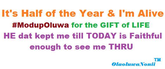olavybzz's tweet image. HE dat kept Me &amp;amp; my Family till today is Faithful enough to see US Thru!!  #ModupeOluwa for the GIFT of LIFE!