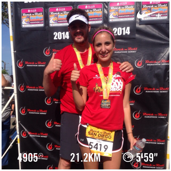 ThaliaRe's tweet photo. We did it!!!!!! 😁😁 I just ran 21.2 km with Nike+. http://t.co/Ht2NBuaAYt #nikeplus http://t.co/eDcQ7nHH5F