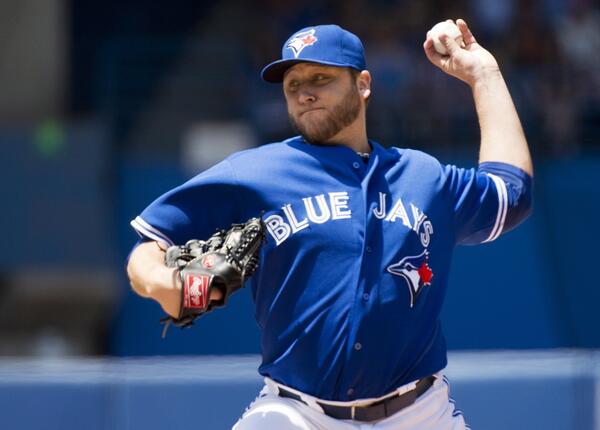 CP24's tweet image. Buehrle powers Blue Jays to 4-0 win over Royals cp24.com/sports/buehrle…