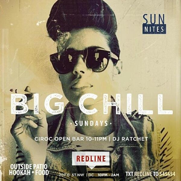 WiseGroupDC's tweet photo. TONIGHT...."THE BIG CHILL" @ REDLINE (707 Gst NW)10p-2a...BEST TABLE DEAL EVER  ** 3CIROCS + 1CHAMPAGNE / $400 ** http://t.co/MmPx5AeaId