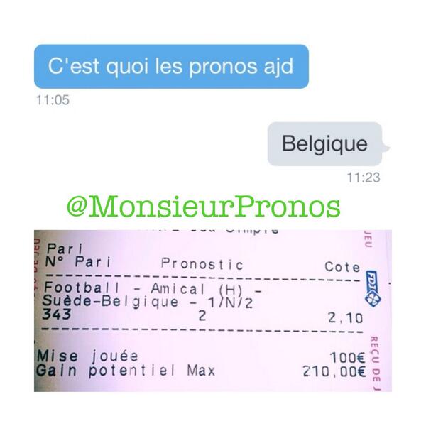 MonsieurPronos's tweet photo. ⚠️⚠️BOOOOOOOOM LE PETIT FIXED DE LA BELGIQUE QUI PASSE! 💰💸 http://t.co/s9SZFwODDi