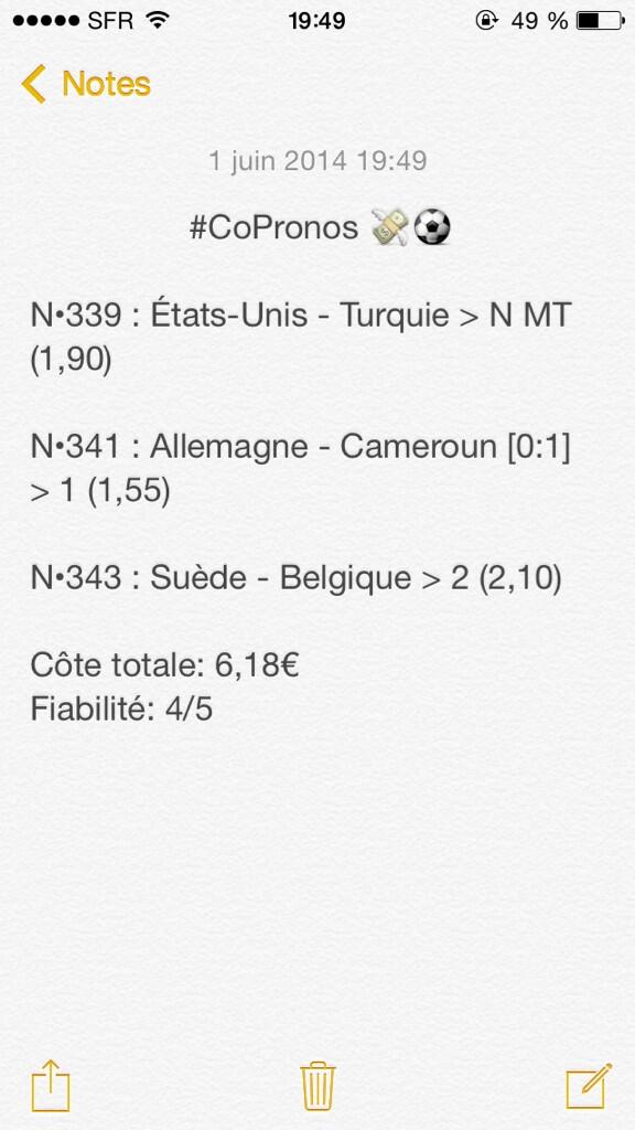 CoPronos's tweet image. Pronos de ce soir ! #TeamWin #CoPronos 💸⚽️