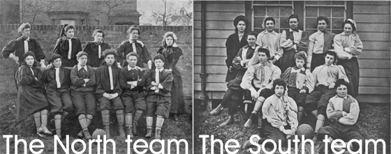 Feminist Pics (@feministpics) on Twitter photo The first women’s football match, 23 March 1895. North London beat South London 7-1 The first women’s football match, 23 March 1895. North London beat South London 7-1