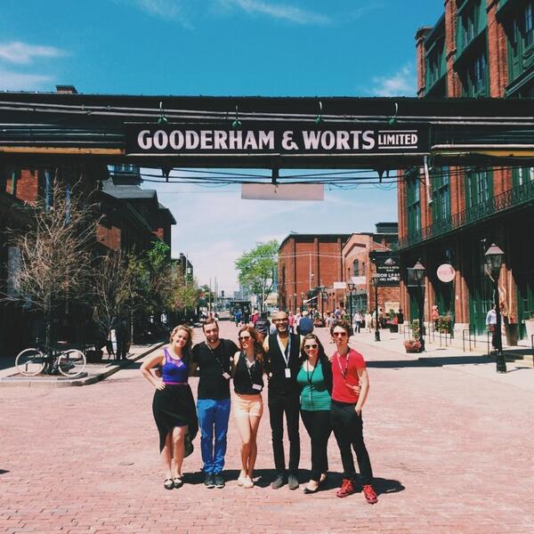 Hey Toronto peeps! We are performing tonight at the Garland Theater in the Distillerie market! Come see us!!