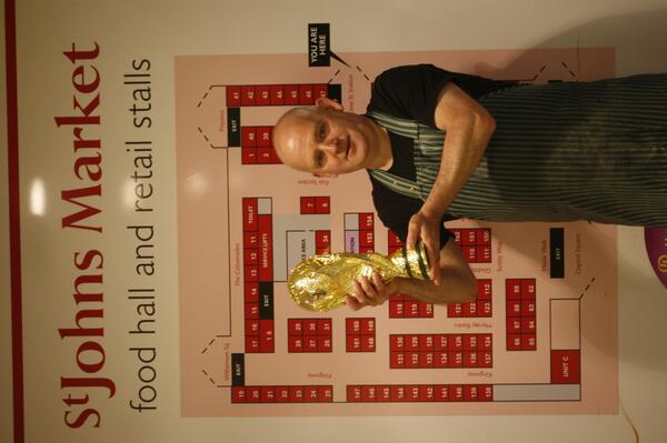 Stjohns Market Liverpool WORLD CUP Promotion STARTS Saturday 7th June..Have your photo taken with World Cup FREE