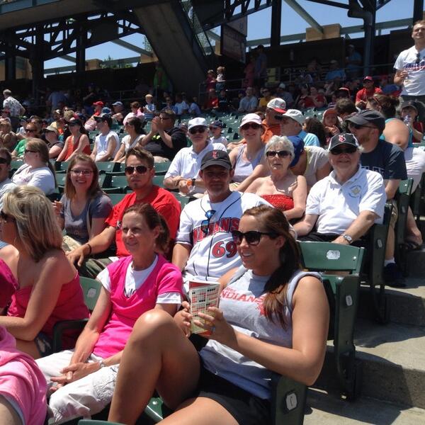 Centre23's tweet photo. @indyindians #makesummersomething  Thank you Indians! http://t.co/14i2EKb2SW