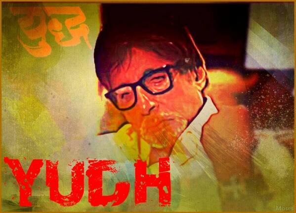 SHAMITABH's tweet photo. @SrBachchan #SHAMITABH  The first look of #YUDH .. http://t.co/jzkmOIlp2L