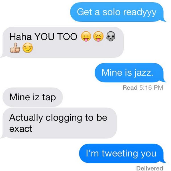 Dance10Curtis's tweet photo. #teamjazz vs. #teamclogging @littlecourty http://t.co/y2sAGRNlvS