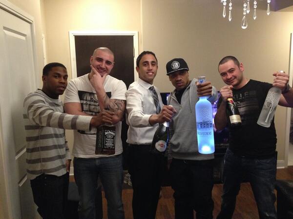 Me3ms's tweet photo. @Me3ms #rideordie for ma #n!ggas #love these guys - #weekend http://t.co/YR9FcoVZL5