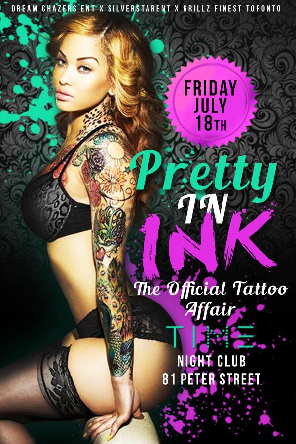 DREAMCHASERZENT's tweet image. @NoDaysOffYYZ 

PRETTY IN INK  FRI JULY 18TH @TIME     
TIXZ XBOOTHS XBDAY PKGS 416 262-0455    
BBM:24D483C1
