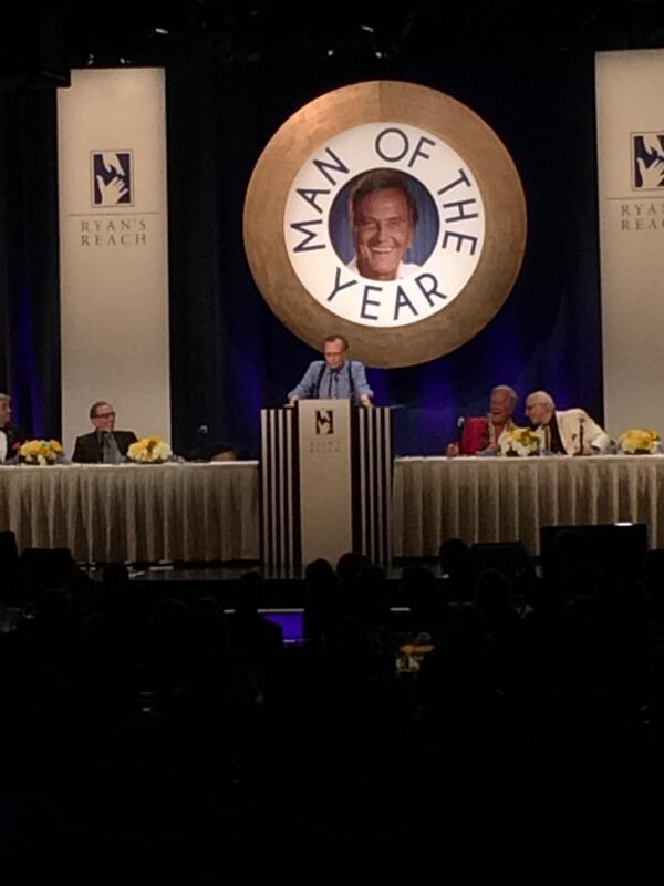Creating4ACause's tweet photo. Larry King starting off the roast! http://t.co/x9zUiKYoNq