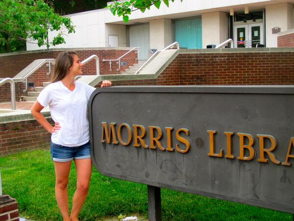 Morris Library tweet media