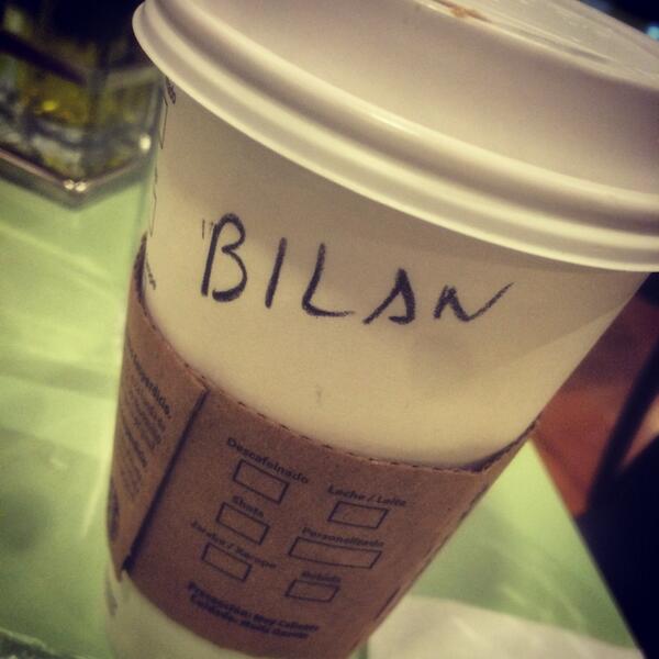 headhunterz's tweet image. My name just got starbucked.

#Peru #himynameis #willem #coffee