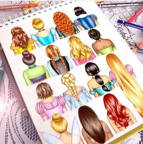 Pin by Kloez on disney | Disney hairstyles, Disney hair, Disney princess  fashion