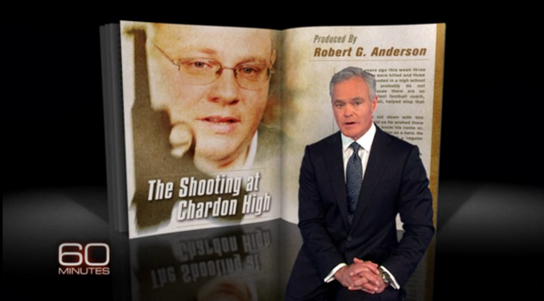 60Minutes's tweet photo. A look back at the deadly high school shooting at Chardon High School in Ohio: http://t.co/46clztpEdW http://t.co/SqBNWJkyuM