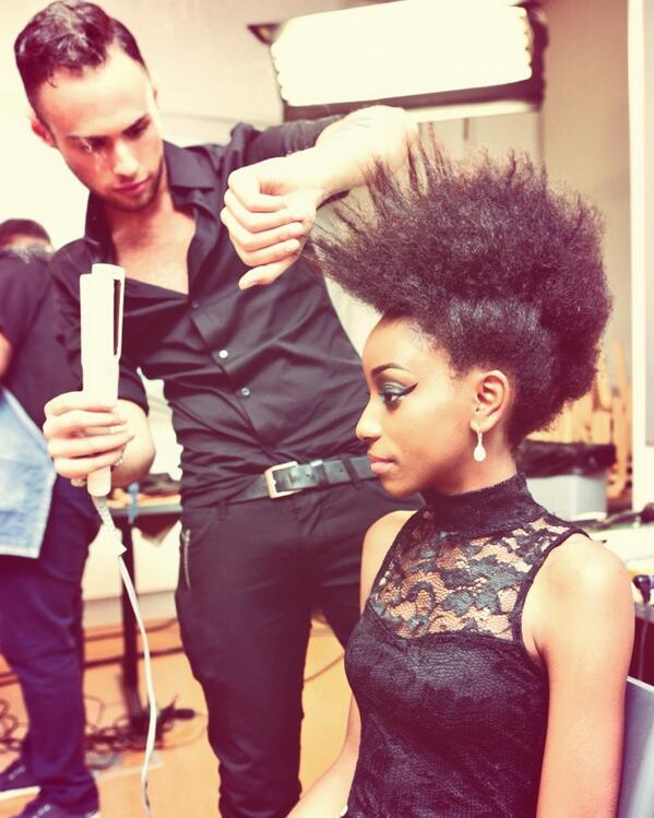 Glam4Good's tweet photo. This deserving #prom queen wants a @SuaveBeauty updo with an edge! What a #cool #NaturalInfusion #touchofglam http://t.co/3oKQG9TPuX