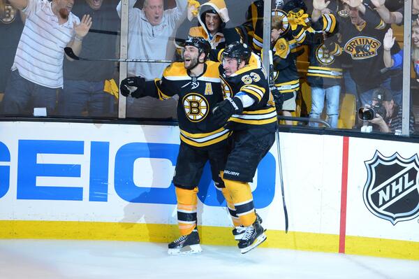 NHLBruins's tweet photo. Let's close this thing out, just like #NHL15Bergeron would. http://t.co/CqzGFAGYL1