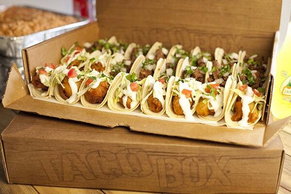 Taco box special $99.99...