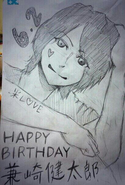 hsnr_yt_yshk's tweet image. #兼崎健太郎生誕祭2014 
兼ちゃんおめでとう！
30代突入とは思えないかっこよさ!!!
ホンキートンクでクズの極みに登っちゃってください←