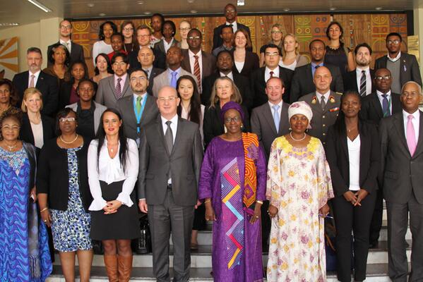 AUC_PAPS's tweet photo. Participants at the launching of the #Gender, #Peace and Security Prog. at the #AUC @unwomenafrica, @MFA_Austria http://t.co/RXLwOJjj1t