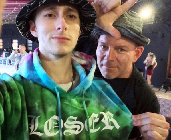 Losers like us. Best day ever with <a href="/ItsMidnightRed/">Midnight RED</a> at Jones Beach Theater for the WBLI Summer Jam. @ericsecharia