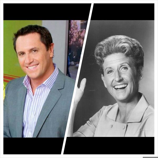 MatJSmith's tweet photo. The loss of Ann B. Davis easier to take knowing she lives on in @larryemdur 
#BradyBunch #AnnBDavis #larryemdur http://t.co/KxDFzcLuz7
