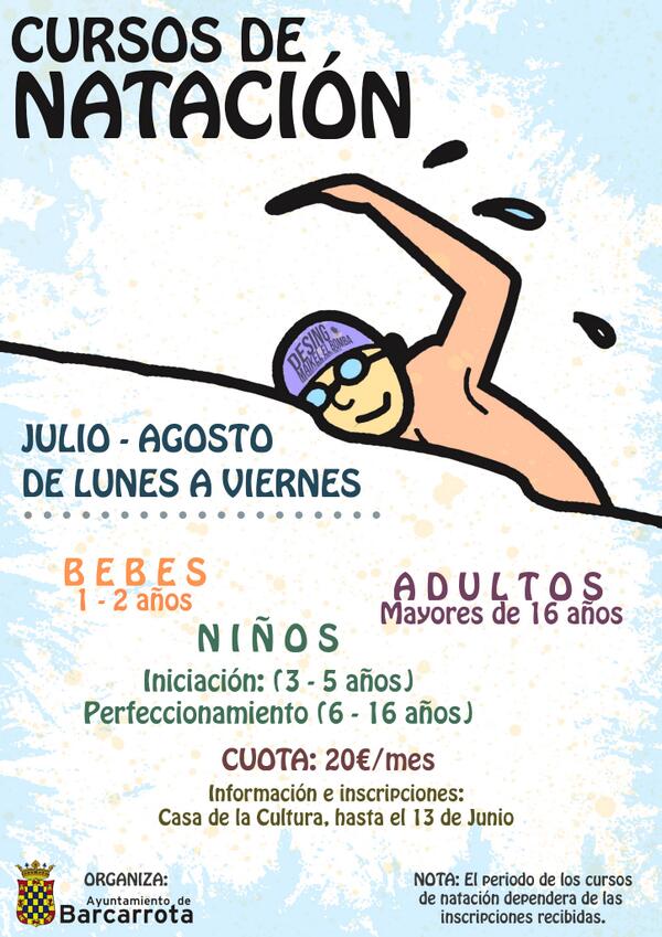 Inscripción al Club de Natación en Barcarrota hasta el 13 de Junio: radiobarcarrota.blogspot.com.es/2014/06/club-d…