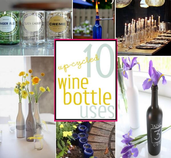 10 Uses For Up-Cycled Wine Bottles
diyhomethings.com/10-uses-for-up…
#reusebottles