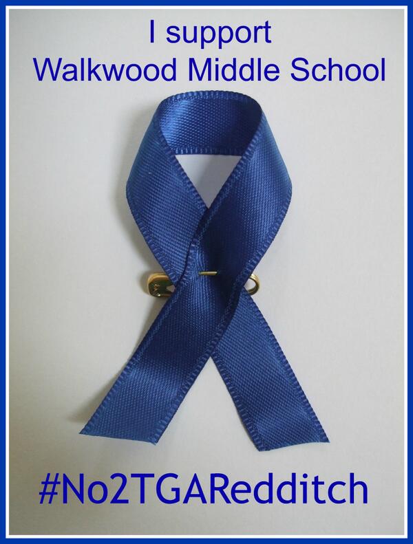 Meeting 3/6/2014 <a href="/WalkwoodSchool/">Walkwood School</a> - wear blue ribbon to show support #No2TGARedditch <a href="/RedditchReTweet/">Redditch ReTweets</a> <a href="/RebeccaBlake31/">Rebecca Blake</a>