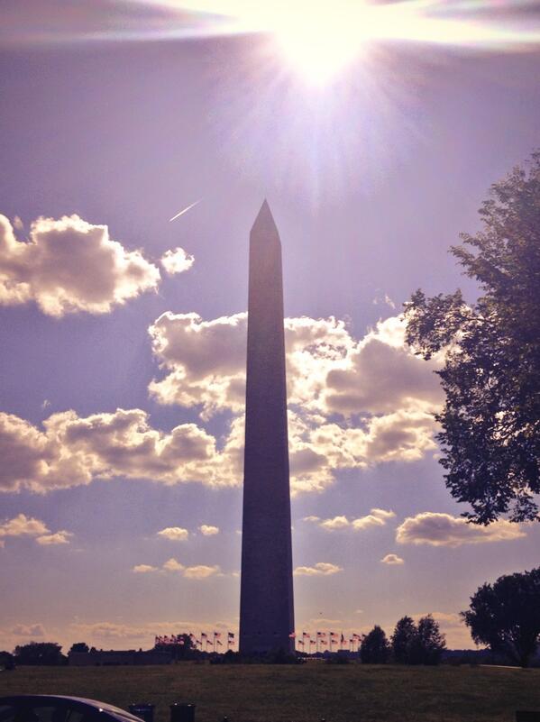 It was a beautiful weekend in the nation's capital and a fitting close to #MilitaryAppreciationMonth.