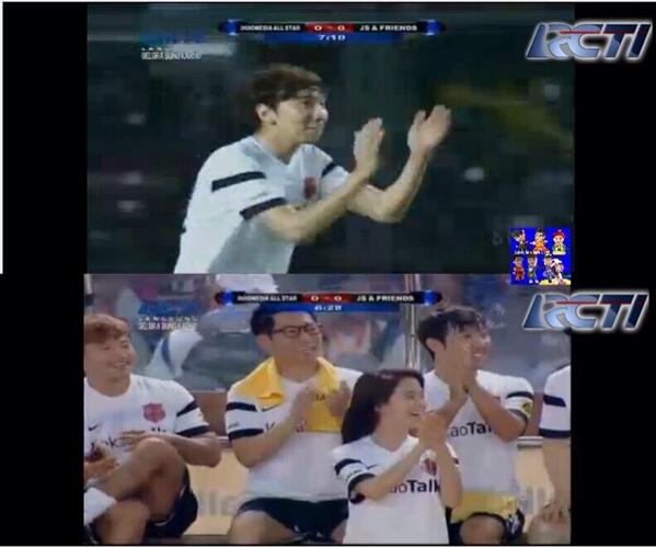 Parjoo's tweet photo. Hahahah K S Lee ....#RunningManinIndonesia http://t.co/ELOqKL9r8i