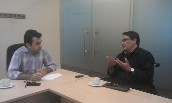 Islamic Renaissance Front Irf On Twitter Dr Ahmad Farouk Musa Is Giving Interview To The Iran News Agency Irna With Davood Mehrabi Http T Co Kxqcbdjyhr