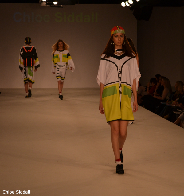 IslingtonPierre's tweet photo. ‘Feisty… colour explosion’ at @UCLanFashion #GFW from @ChloeSiddall1. #NewTalentUnleashed http://t.co/hamGLQ2JF6 http://t.co/SdHGLSlZHs