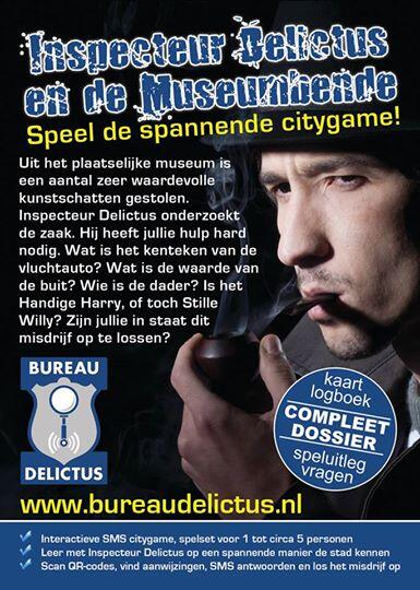 hertenkampNL's tweet photo. De spannende Citygame Inspecteur Delictus - Ideaal om te combineren met een heerlijk diner of barbecue arrangement! http://t.co/Coft0v3EYR