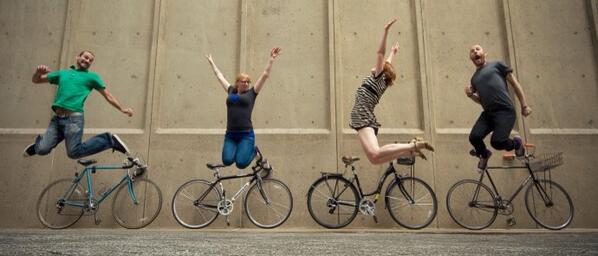 Image result for cycling makes us happy