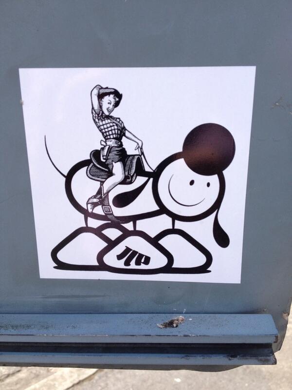 Chelmsford sticker featured on Upper Bridge Road #chelmsfordart #streetart
