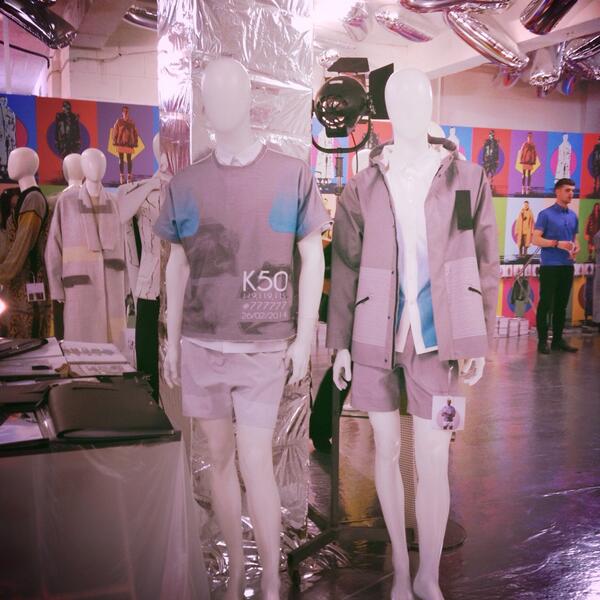 NottmTrentUni's tweet photo. RT @NTUArtandDesign: #ntu graduate fashion week stand looking wonderful! #newtalentunleashed #gfw http://t.co/FoFNAe9cLT