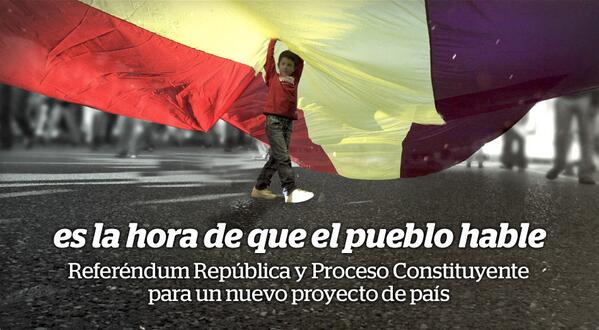 jovescomunistes's tweet photo. Ara o mai! Procés Constituent sense successió!! http://t.co/KRCp1DiWtc #APorLaTerceraRepublica #ProcesoConstituyente #FelipeNoSerasRey