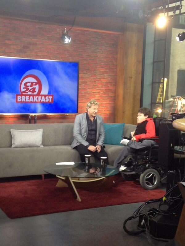 erinkmckay's tweet image. Excited to be at @CP24 with @JustinHines09 for @PIM_Toronto #PIM14 #toronto