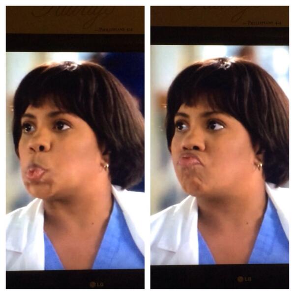 GreysHumor's tweet image. That guilty face... Rt if you love bailey