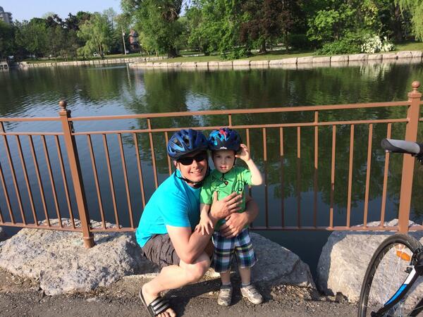 Nice pic of our Adam Hussey by @kevintwn in <a href="/CityKitchener/">City of Kitchener</a> today.