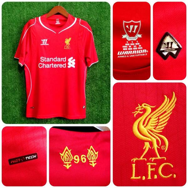 Jess_Iskandar9's tweet photo. Brb ngumpulin duit :D RT @JerseyMahzhuzh Liverpool Home 14/15 harga cuma 95rb Sms/Wa: 081316747071 | Pin 2688ED9B http://t.co/Kiprm5j1om