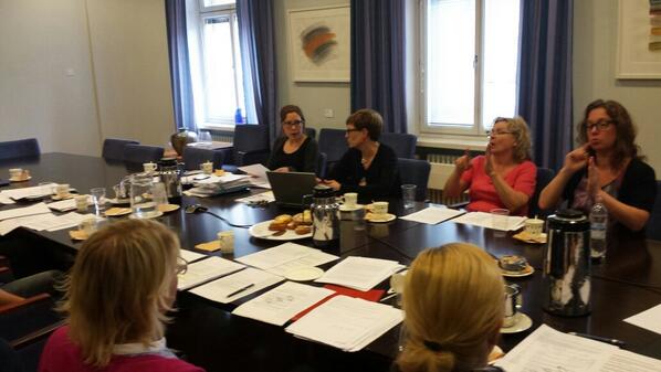 MarkkuJokinen's tweet image. Reps of Finnish Association of the #Deaf discussed abt a proposal of #Sign #Language Law with Ministry of Justice.