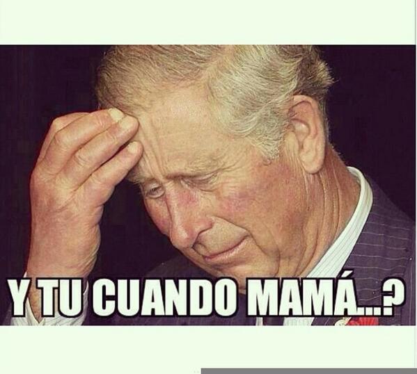 Marinamcruz's tweet photo. ¿Y tu cuándo mamá? #Humor #ElReyAbdica http://t.co/BSY2cQWpBK